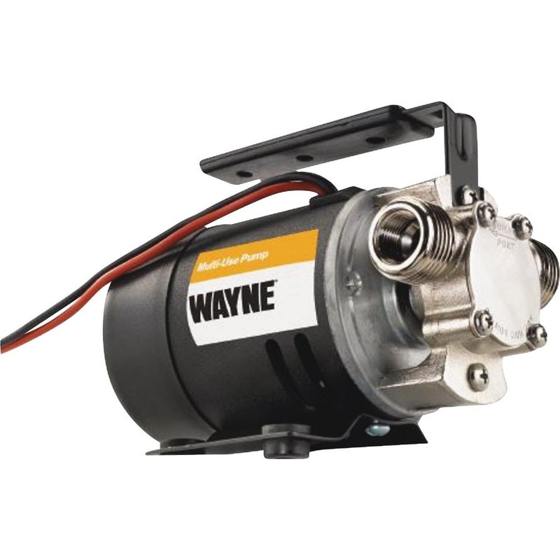 WAYNE PC1-12V Bronze Plated Portable Transfer Pump - Up to 350 Gallons Per Hour - Portable Multi-Use Pump - Image 1